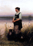 Daniel Ridgway Knight Far Away Thoughts - Hand Painted Oil Painting