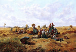  Daniel Ridgway Knight Resting Harvesters - Hand Painted Oil Painting