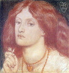  Dante Gabriel Rossetti Regina Cordium - Hand Painted Oil Painting