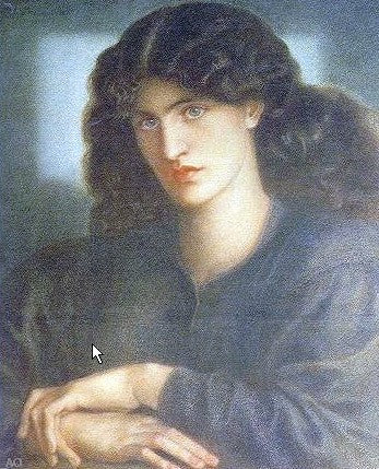  Dante Gabriel Rossetti The Lady of Pity - Hand Painted Oil Painting