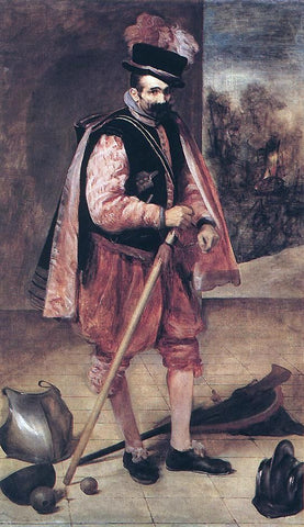  Diego Rodriguez De Silva Velazquez The Jester Known as Don Juan de Austria - Hand Painted Oil Painting