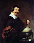  Diego Velazquez Democritus - Hand Painted Oil Painting