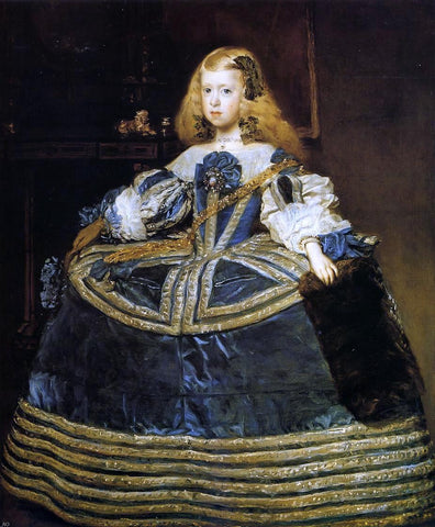  Diego Velazquez Infanta Margarita - Hand Painted Oil Painting