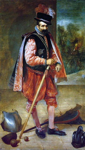 Diego Velazquez The Buffoon Juan de Austria - Hand Painted Oil Painting