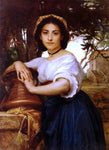  Diogene Napoleon Maillart Young Roman Water Carrier - Hand Painted Oil Painting