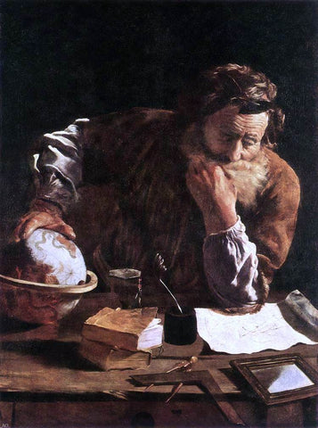  Domenico Feti Portrait of a Scholar - Hand Painted Oil Painting