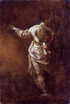  Donato Creti Study of a Young Boy, Seen From Behind - Hand Painted Oil Painting