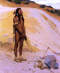  E Irving Couse Indian Hunter - Hand Painted Oil Painting