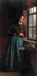  Eastman Johnson Day Dream - Hand Painted Oil Painting