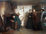  Eastman Johnson The New Bonnet - Hand Painted Oil Painting