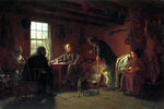  Eastman Johnson The Pension Claim Agent - Hand Painted Oil Painting