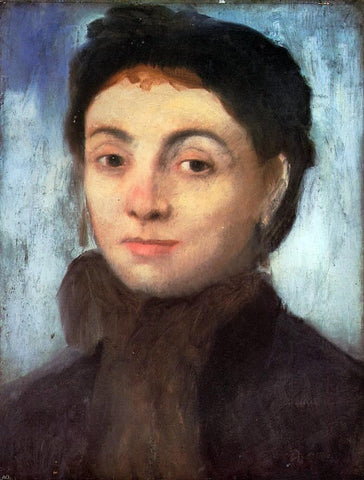  Edgar Degas Study for the Portrait of Josephine Gaujean - Hand Painted Oil Painting
