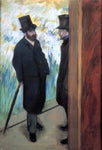  Edgar Degas Wings of Desire (also known as Ludovic Halevy and Albert Cave) - Hand Painted Oil Painting
