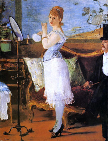  Edouard Manet Nana - Hand Painted Oil Painting