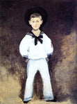  Edouard Manet Portrait of Henry Bernstein as a Child - Hand Painted Oil Painting
