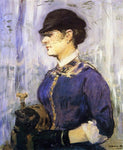  Edouard Manet Young Woman in a Round Hat - Hand Painted Oil Painting