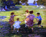  Edward Potthast Ring Around the Rosie - Hand Painted Oil Painting