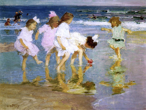 Edward Potthast The Fairies - Hand Painted Oil Painting