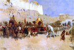  Edwin Lord Weeks Wedding Procession, Jodhpur - Hand Painted Oil Painting