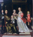  Eglon Van der Neer Family Portrait - Hand Painted Oil Painting