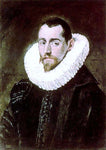  El Greco Portrait of a Young Gentleman - Hand Painted Oil Painting
