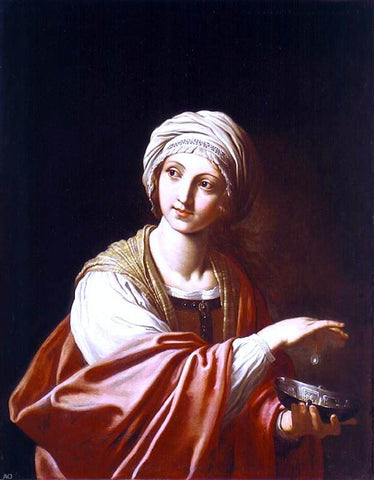  Elisabetta Sirani The Flea - Hand Painted Oil Painting