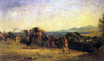  Eugene Fromentin Arab Caravan by the Shore - Hand Painted Oil Painting