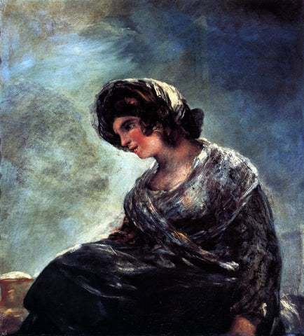  Francisco Jose de Goya Y Lucientes The Milkmaid of Bordeaux - Hand Painted Oil Painting