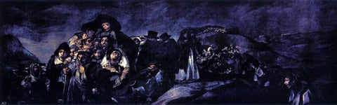  Francisco Jose de Goya Y Lucientes The Pilgrimage of San Isidro - Hand Painted Oil Painting