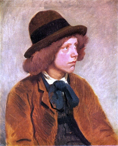  Frank Duveneck Italian Boy - Hand Painted Oil Painting