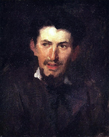  Frank Duveneck Portrait of a Fellow Artist - Hand Painted Oil Painting