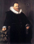  Frans Hals Nicolaes Woutersz van der Meer - Hand Painted Oil Painting