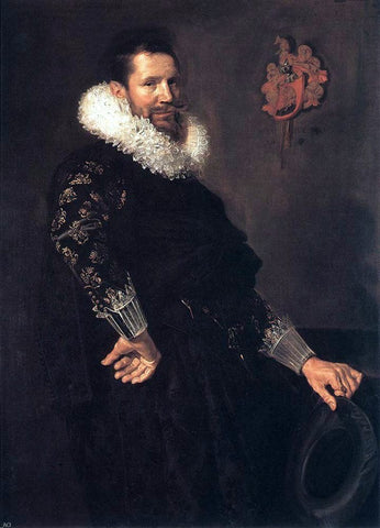 Frans Hals Paulus van Beresteyn - Hand Painted Oil Painting