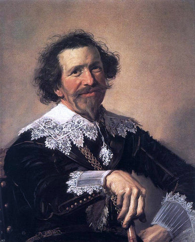  Frans Hals Pieter van den Broecke - Hand Painted Oil Painting