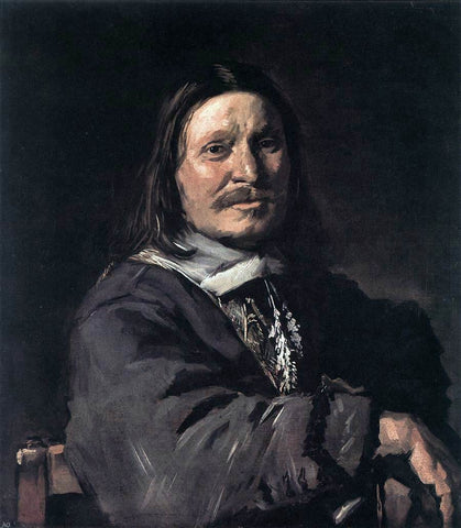  Frans Hals Portrait of a Seated Man - Hand Painted Oil Painting