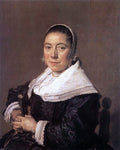  Frans Hals Portrait of a Seated Woman (presumedly Maria Vernatti) - Hand Painted Oil Painting