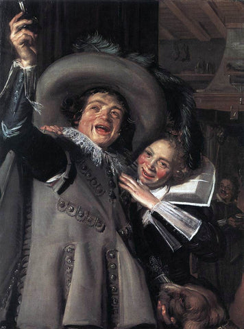  Frans Hals Yonker Ramp and his Sweetheart - Hand Painted Oil Painting