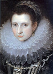  The Younger Frans Pourbus Portrait of an Italian Lady - Hand Painted Oil Painting