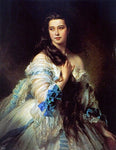  Franz Xavier Winterhalter Madame Barbe de Rimsky-Korsakov - Hand Painted Oil Painting