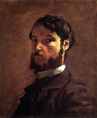  Jean Frederic Bazille Self-Portrait - Hand Painted Oil Painting