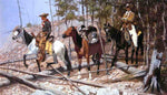  Frederic Remington Prospecting for Cattle Range - Hand Painted Oil Painting