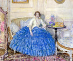  Frederick Carl Frieseke The Crinoline - Hand Painted Oil Painting