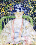  Frederick Carl Frieseke The Green Chair - Hand Painted Oil Painting