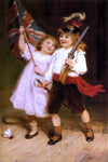  Frederick Morgan The Toy Parade - Hand Painted Oil Painting