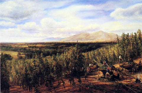  George Vicat Cole The Hop Gardens - Hand Painted Oil Painting