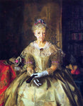  George Wesley Bellows Mrs. T. in Cream Silk, No 1 - Hand Painted Oil Painting
