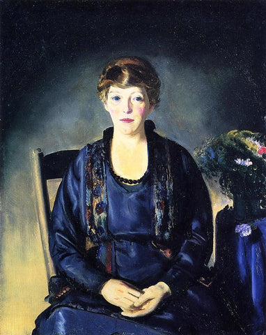  George Wesley Bellows Portrait of Laura - Hand Painted Oil Painting