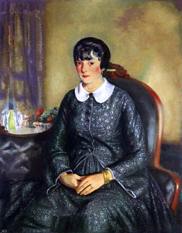  George Wesley Bellows Portrait of Mary McKinnon - Hand Painted Oil Painting