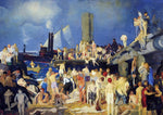  George Wesley Bellows Riverfront, No. 1 - Hand Painted Oil Painting