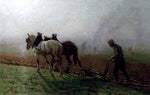  Georges-Philibert-Charles Maroniez The Ploughman - Hand Painted Oil Painting